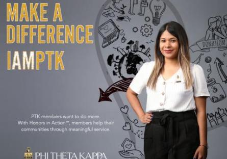 PTK awareness week image text: I am ready to make a difference. I am PTK.