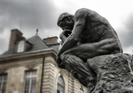 Rodin's The Thinker statue