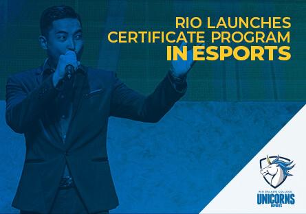 Rio Launches Certificate Program in ESports