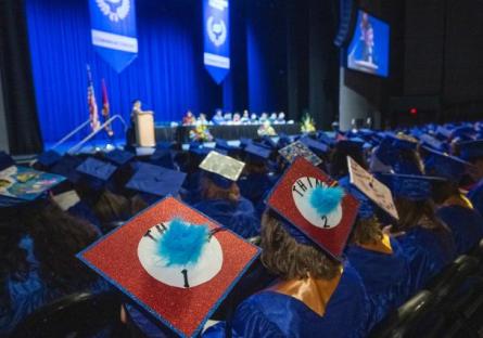 Class of 2022 Celebrates During LIVE Commencement