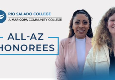 Rio Salado students Emma Harlow and Martha Salter are the college’s two All-Arizona recipients.