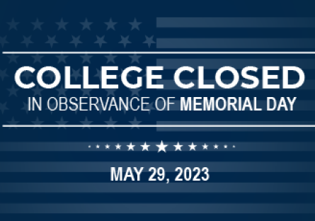 College Closed Memorial Day