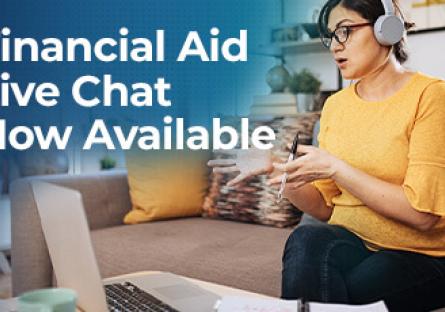 Financial Aid Live Chat Now Available