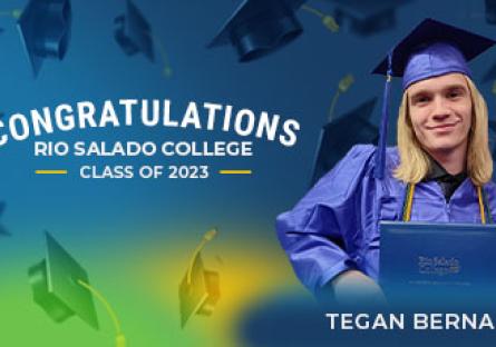 Congratulations Rio Salado Class of 2023 Tegan Bernard