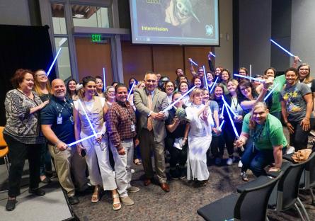 group photo of attendees at the College Wide Planning Day