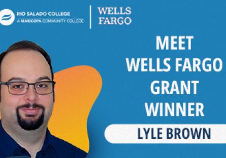 image of Lyle Brown with text: Meet Wells Fargo Grant Winner Lyle Brown
