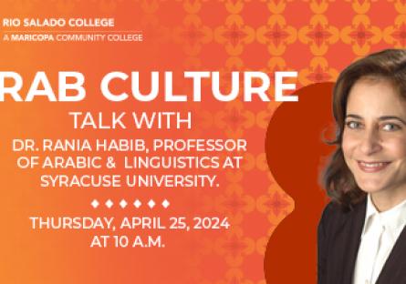 Celebrate Arab Culture A Talk With Dr. Rania Habib, Professor of Arabic & Linguistics at Syracuse University