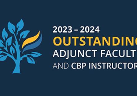 2023-2024 Outstanding Adjunct Faculty and CBP Instructors
