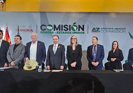 Members of Arizona-Mexico Commission (AMC) and Comisión Sonora Estados Unidos (CSEU) attending the 65th Annual Plenary Meeting