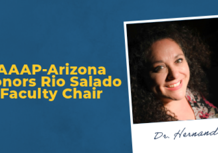 AAAP-Arizona Honors Rio Faculty Chair Dr. Hernanadez
