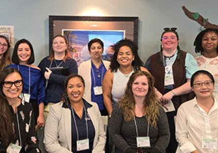 PTK chapter members and advisors