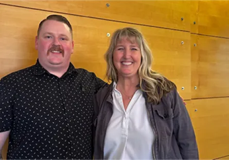 Bob Waters and Julie Ferin