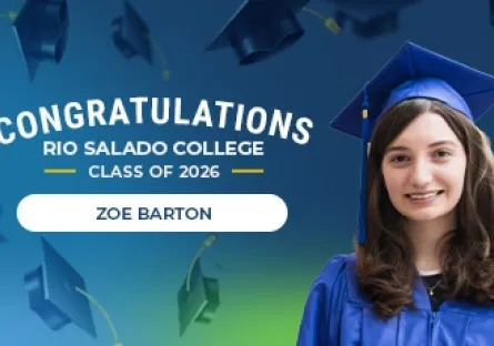 Congratulations Rio Salado College Class of 2026 Zoe Barton