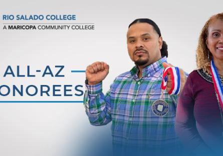 Cordero Holmes and Carolyn Shack ALL-AZ Honorees