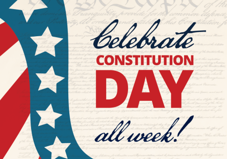 Celebrate Constitution Day All Week