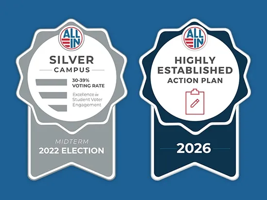  Silver Seal for Student Civic Engagement